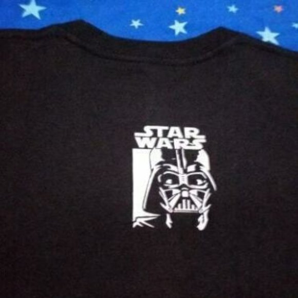Star Wars Vader TEE RED WHITE BLACK colors Glow - Picture 6 of 8